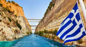 Attika Kanal von Korinth