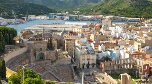 Costa Calida Erholen Blick auf Cartagena