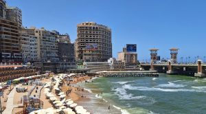 Kairo & mehr Blick auf die Stanley Brücke in Alexandria Kairo & mehr Blick auf die Stanley Brücke in Alexandria